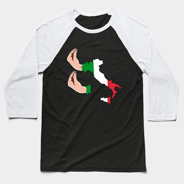 Italian hand gesture Baseball T-Shirt by Artardishop